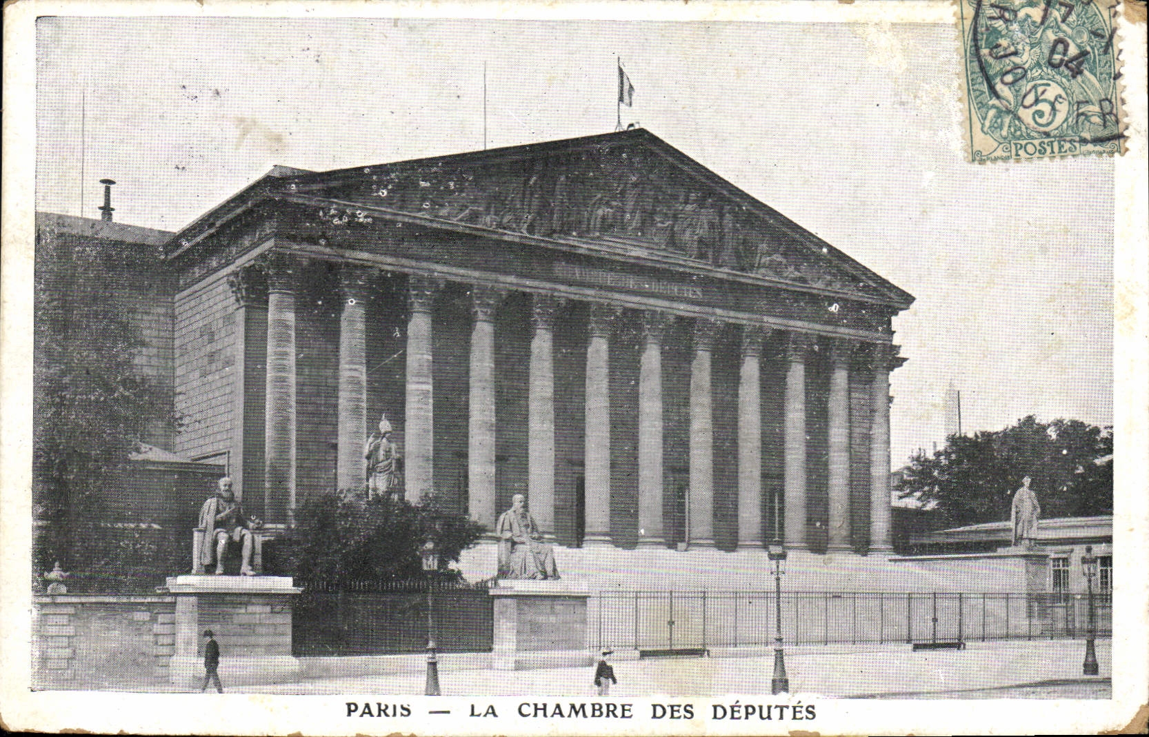 CPA Paris la Chambre des deputes 