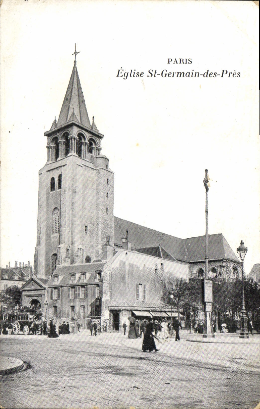 CPA Paris Eglise St Germain des Pres 