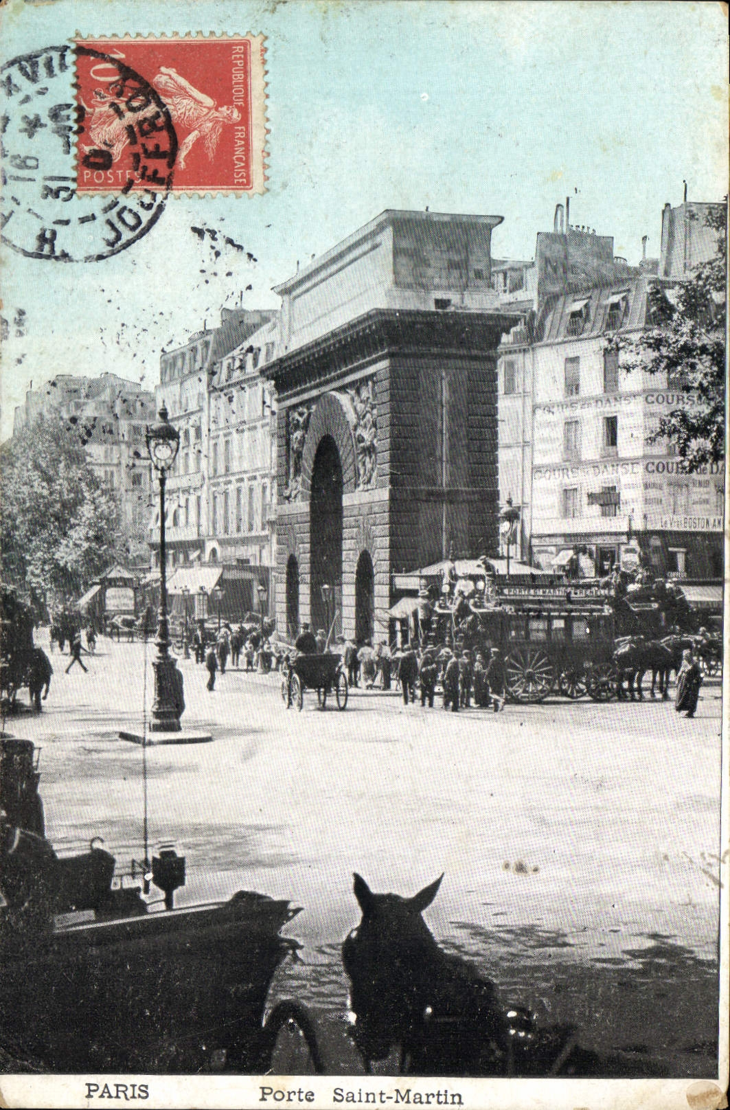 CPA Paris Porte Saint Martin 