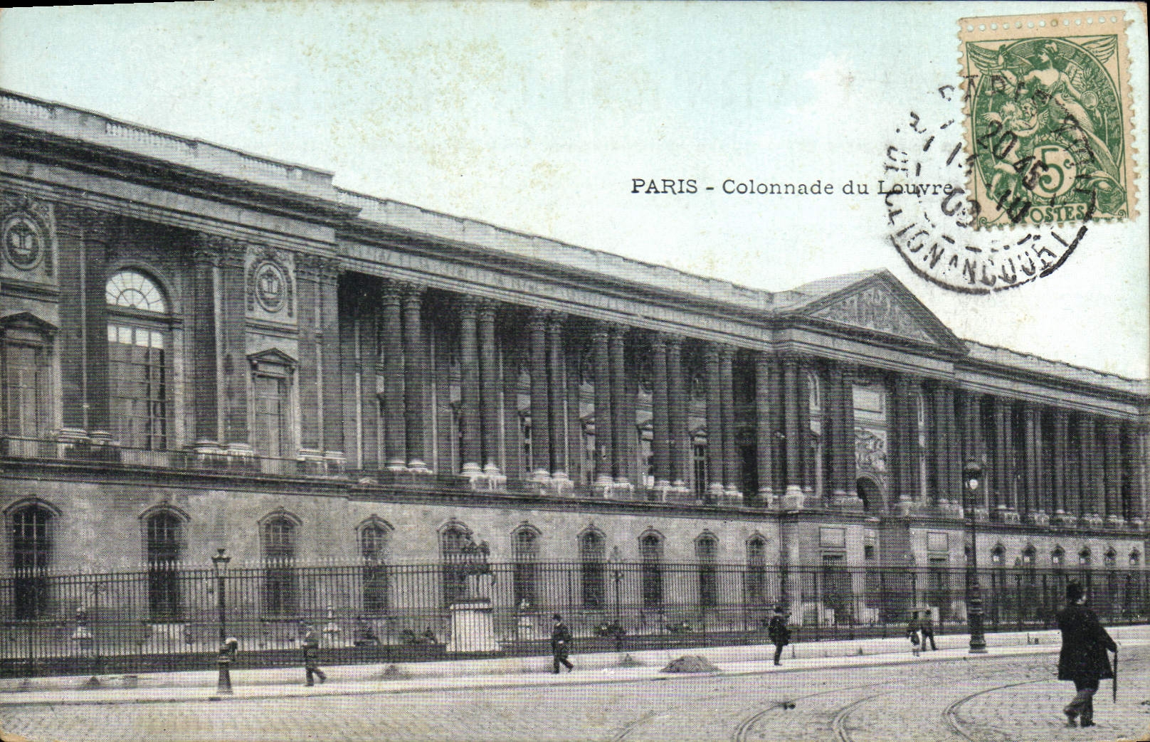 CPA Paris Colonnade du Louvre 