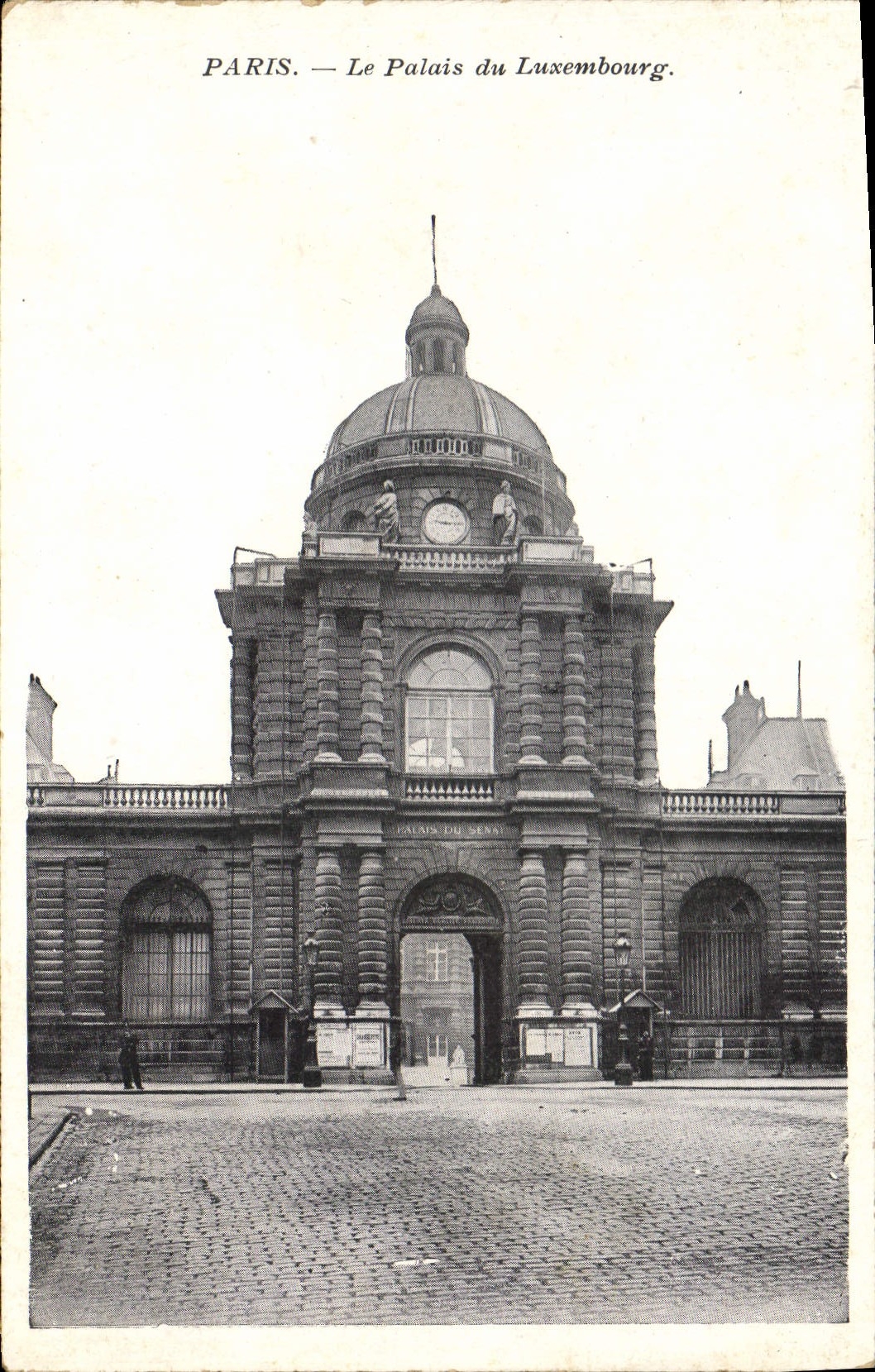 CPA Paris le Palais du Luxembourg 