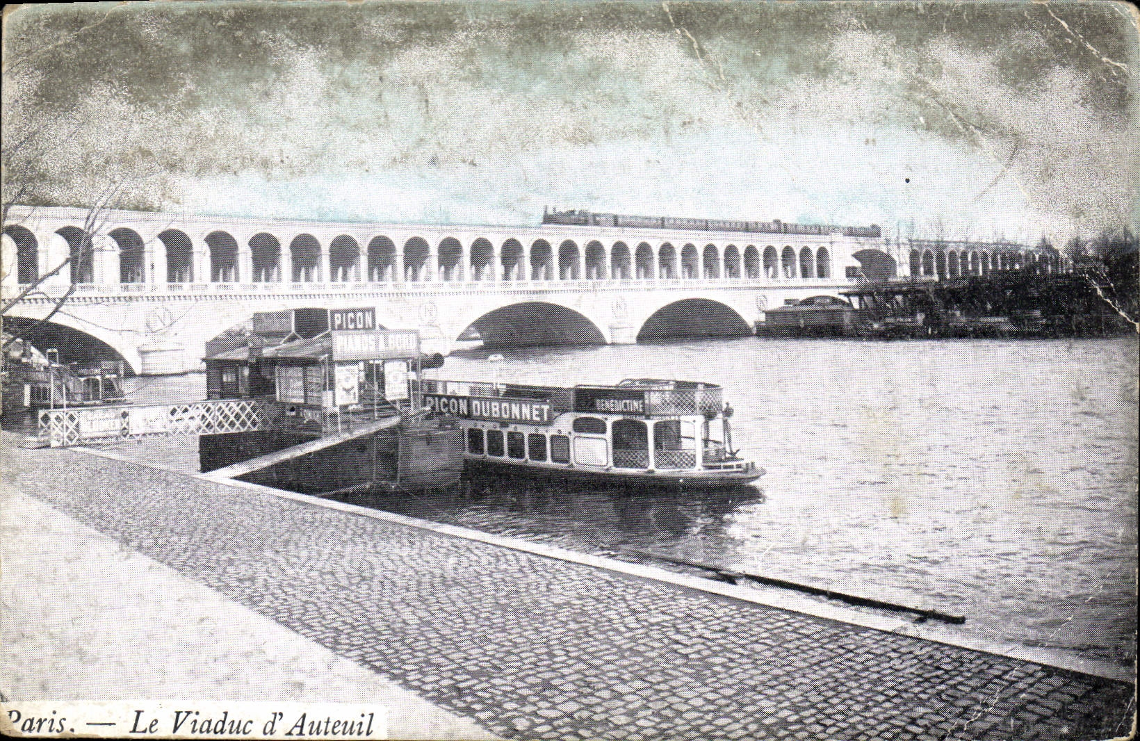 CPA Paris Le Viaduc d'Auteuil