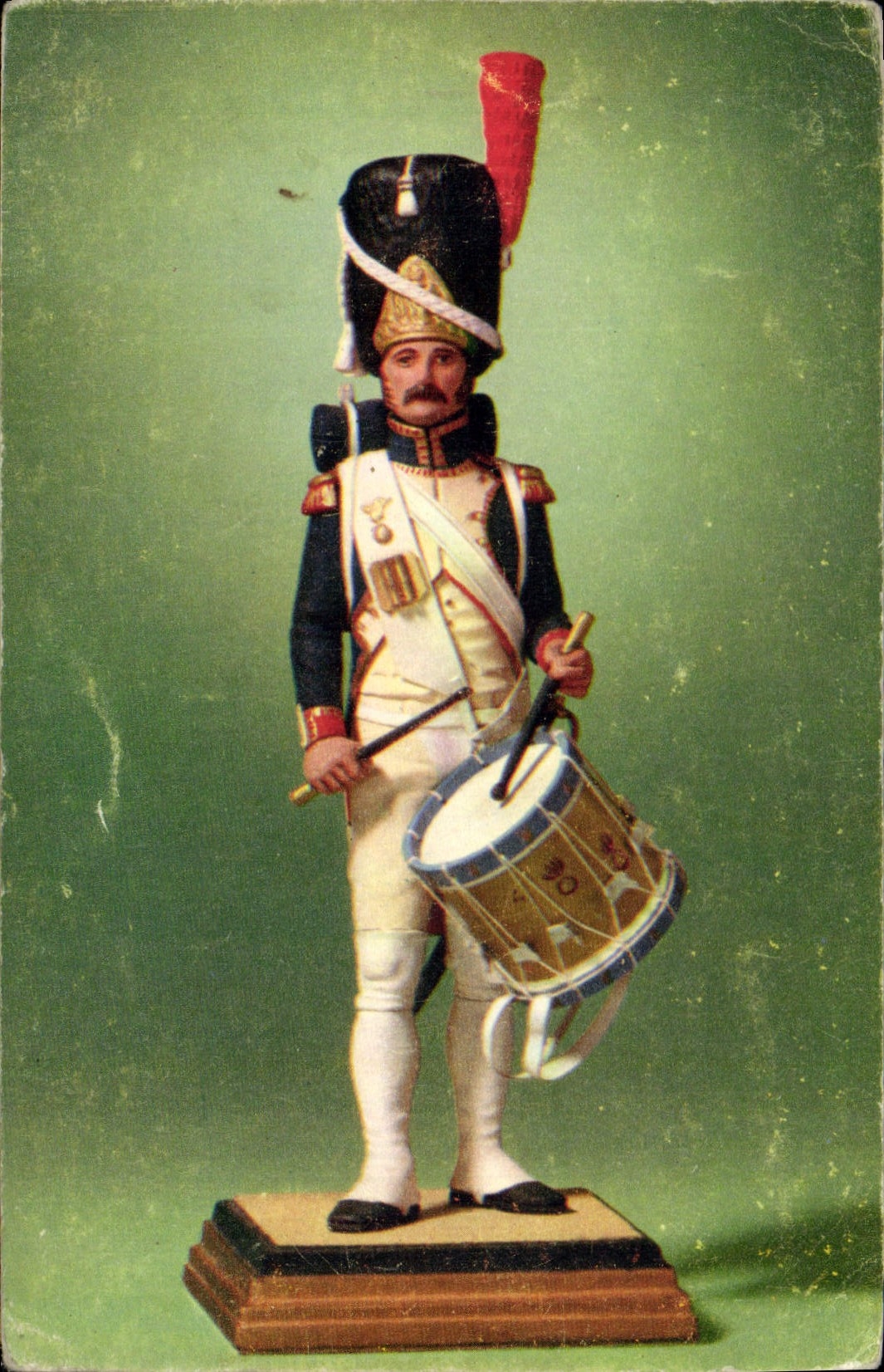CPA Ier Empire Grenadier a pied de la Garde imperiale Tambour 