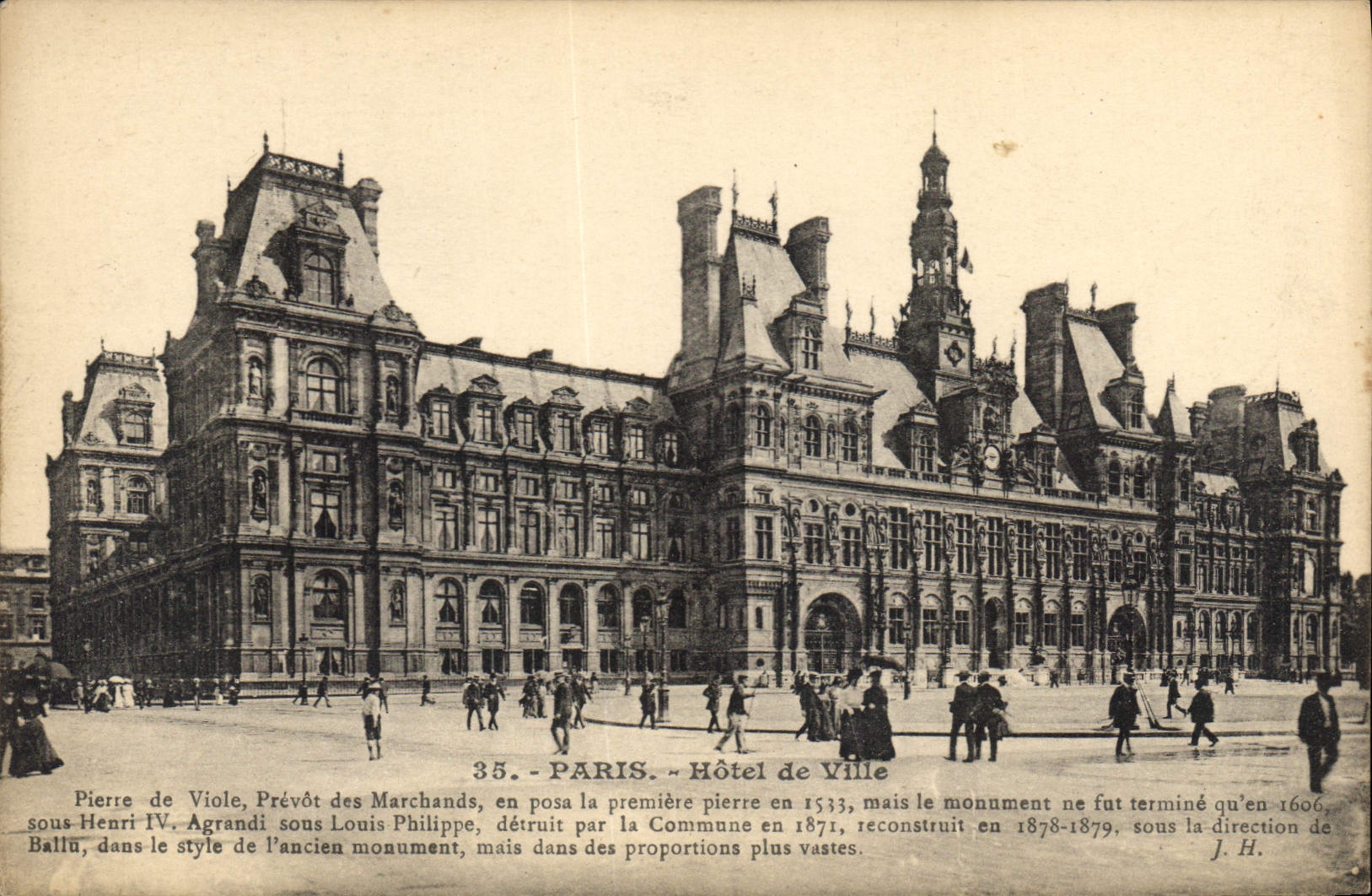 CPA Paris Hotel de Ville