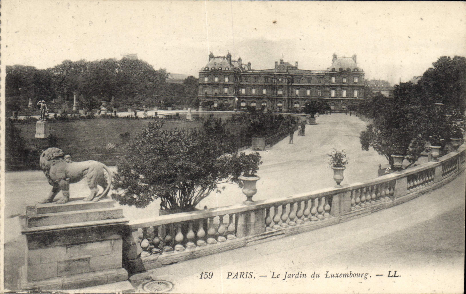 CPA Paris Le Jardin du Luxembourg 