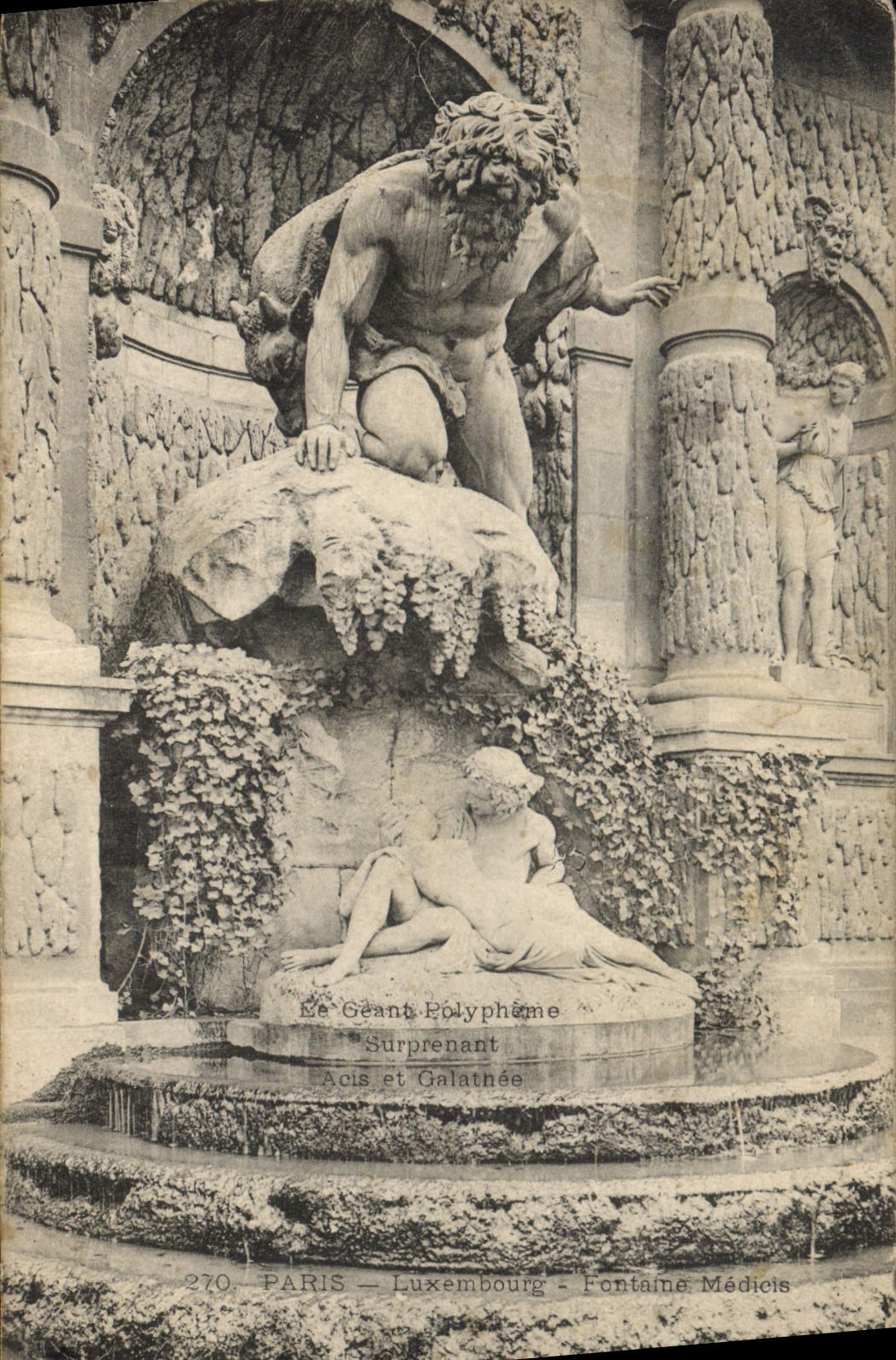 CPA Paris Luxembourg Fontaine Medicis 