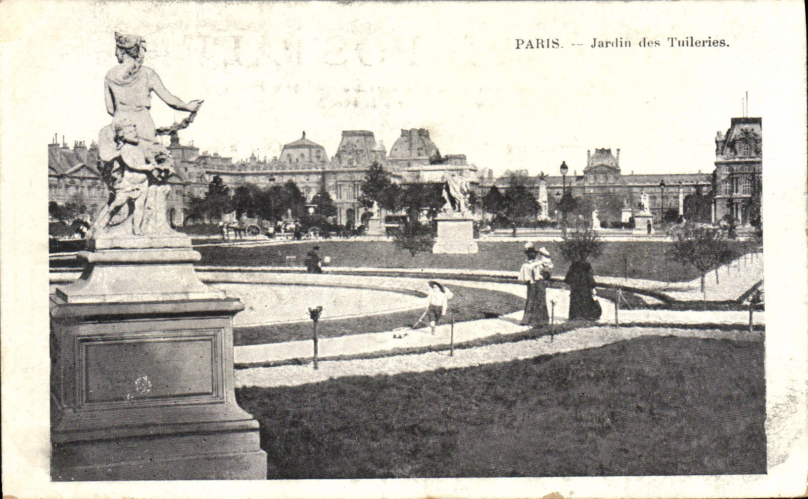 CPA Paris Jardin des Tuileries 