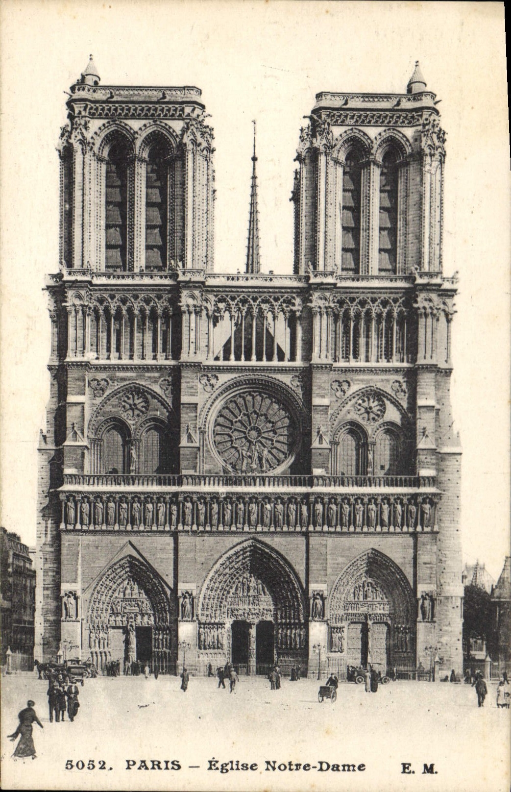 CPA Paris Eglise Notre Dame
