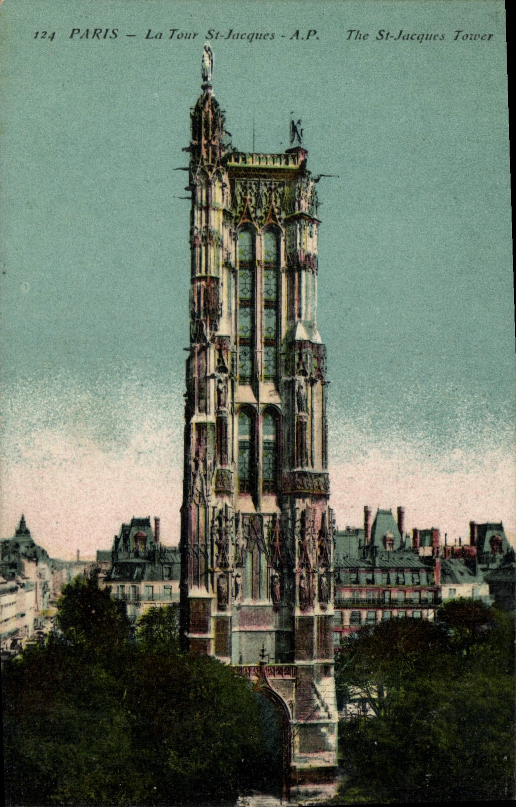 CPA Paris La Tour St Jacques 