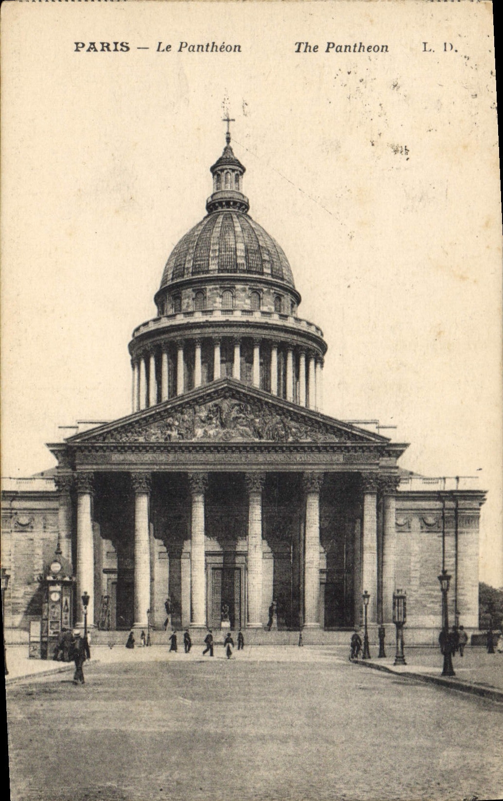 CPA Paris le Pantheon 