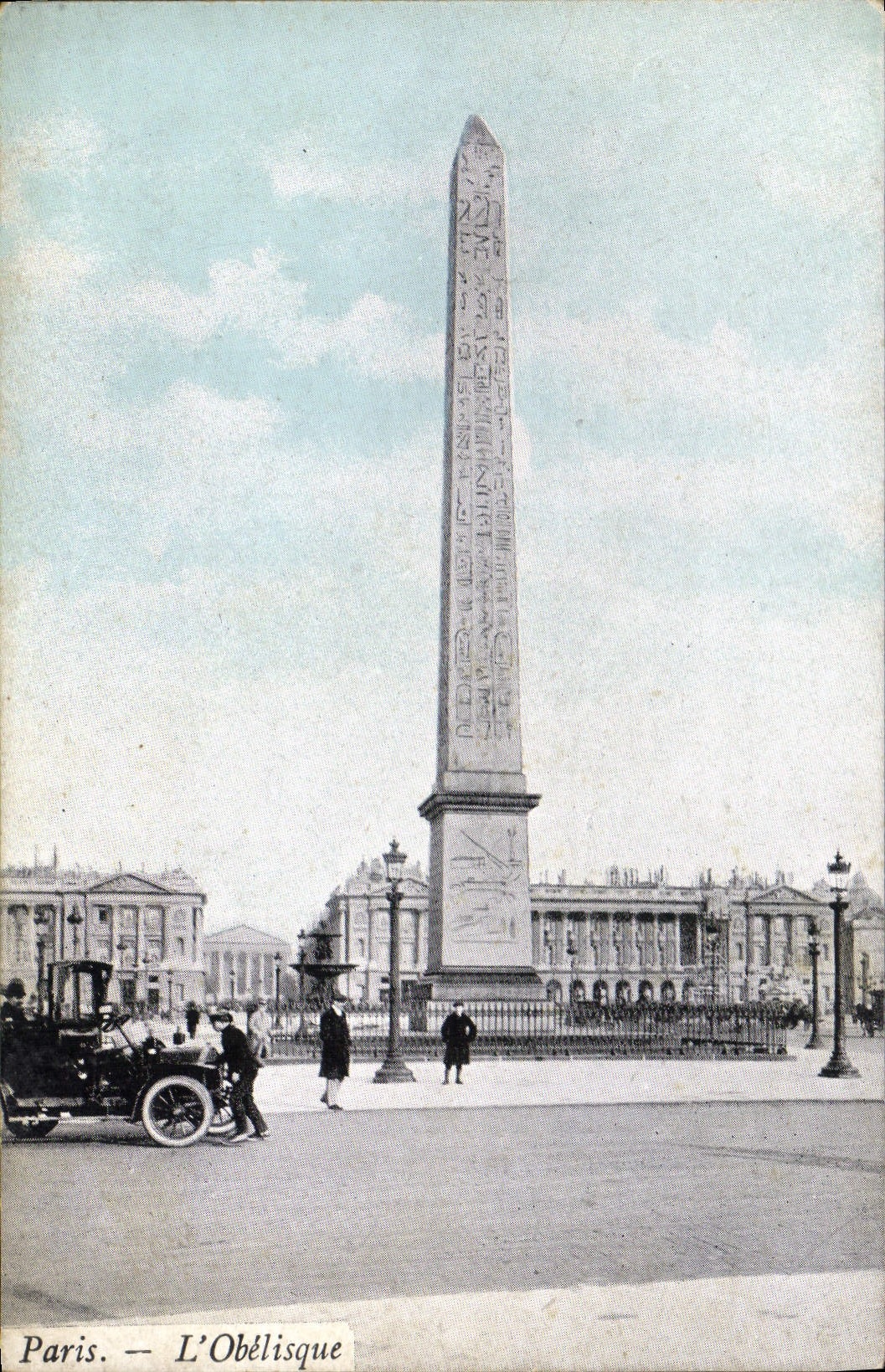 CPA Paris L'Obelisque 