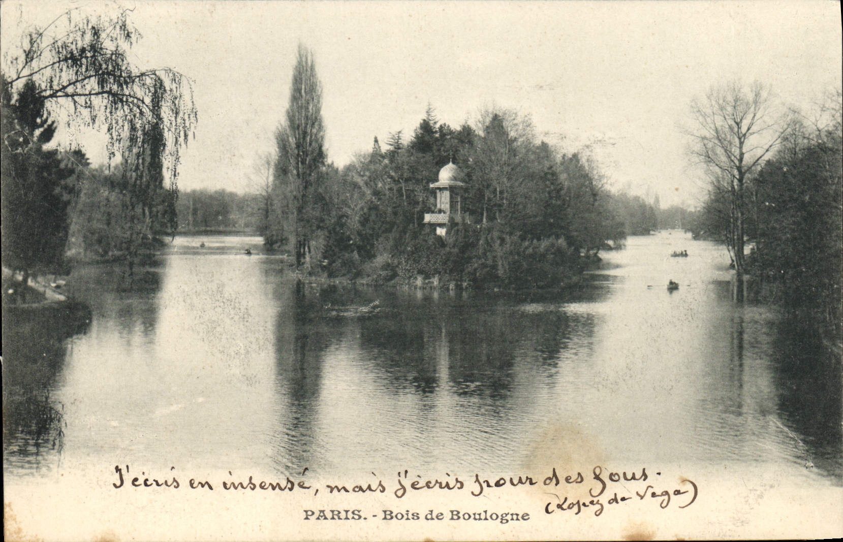 CPA Paris Bois de Boulogne 