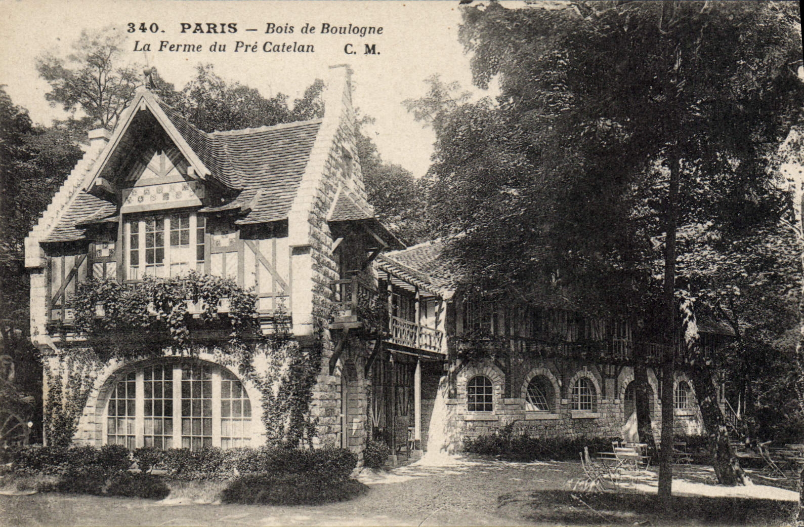 CPA Paris Bois de Boulogne La Ferme du Pre Catelan