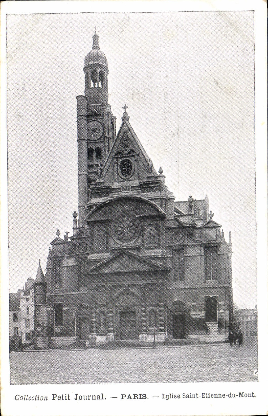 CPA Collection Petit Journal Paris Eglise Saint Etienne du Mont 