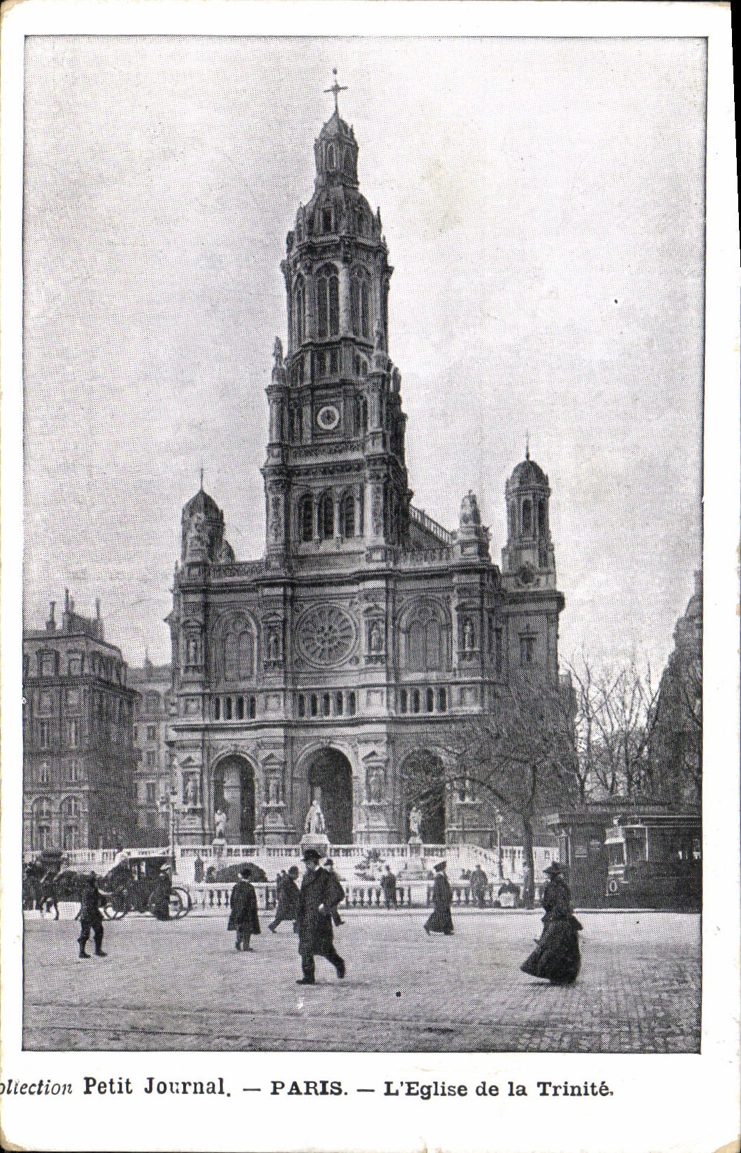 CPA Collection Petit Journal Paris L'Eglise de la Trinite 