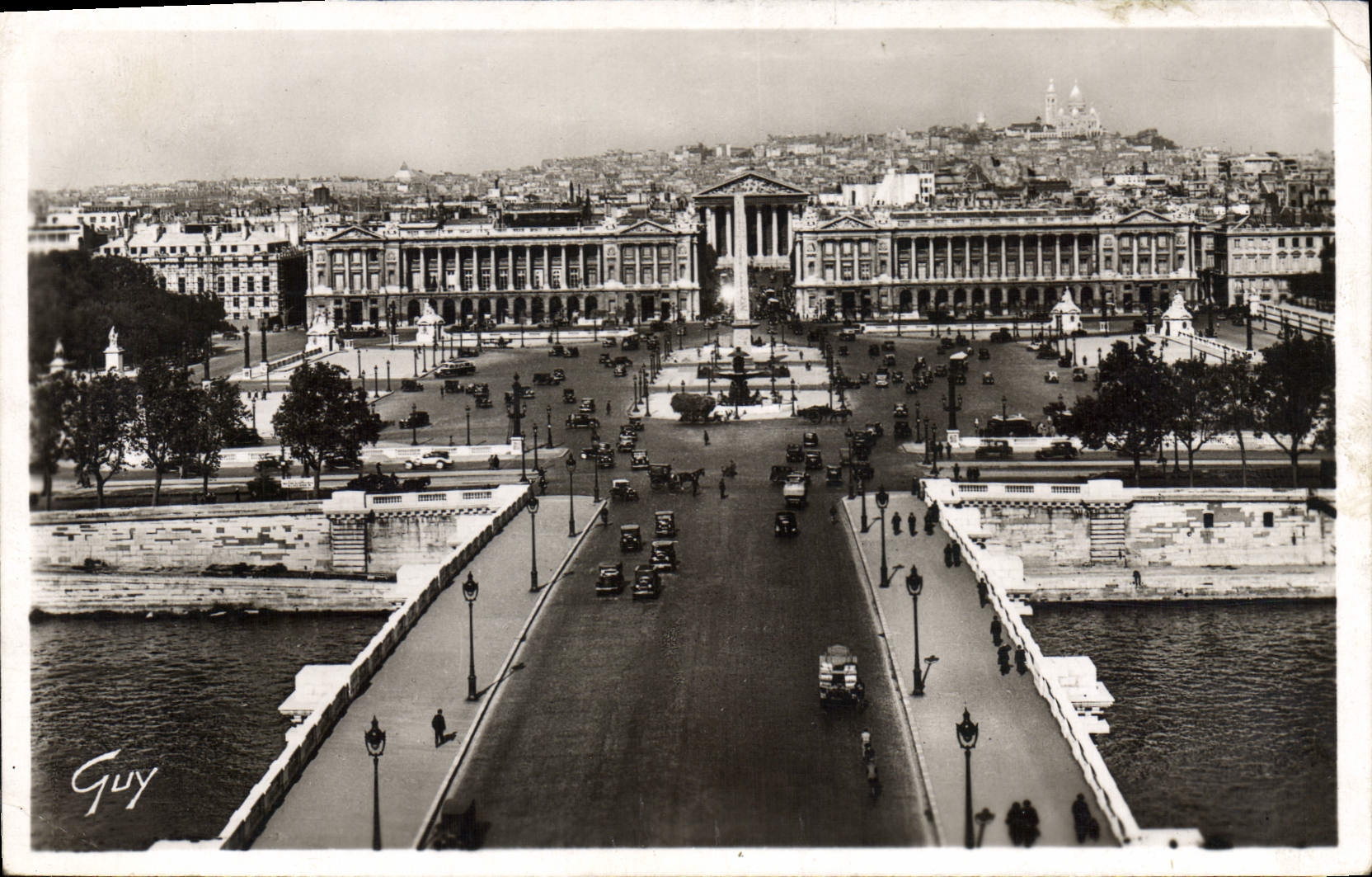 CPA Paris et ses Merveilles Nouveau Pont et Place de la Concorde 