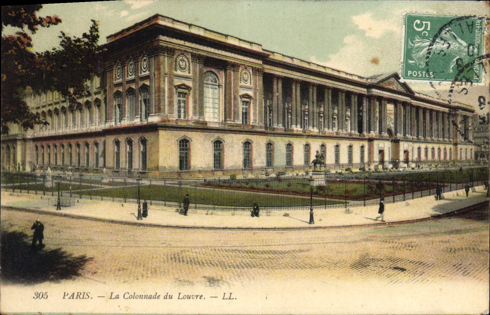 CPA Paris La Colonnade du Louvre 