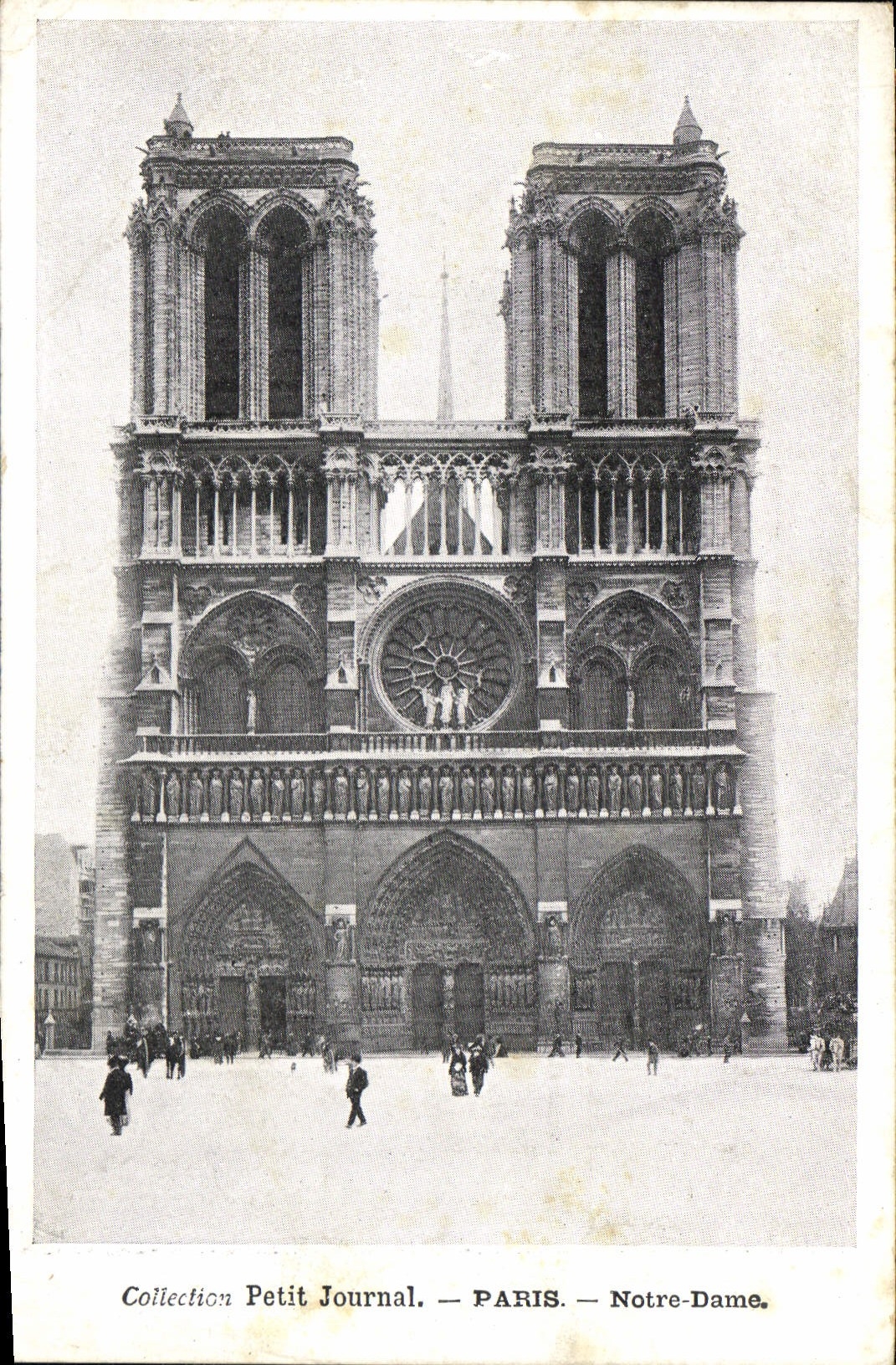 CPA Collection Petit Journal Paris Notre Dame