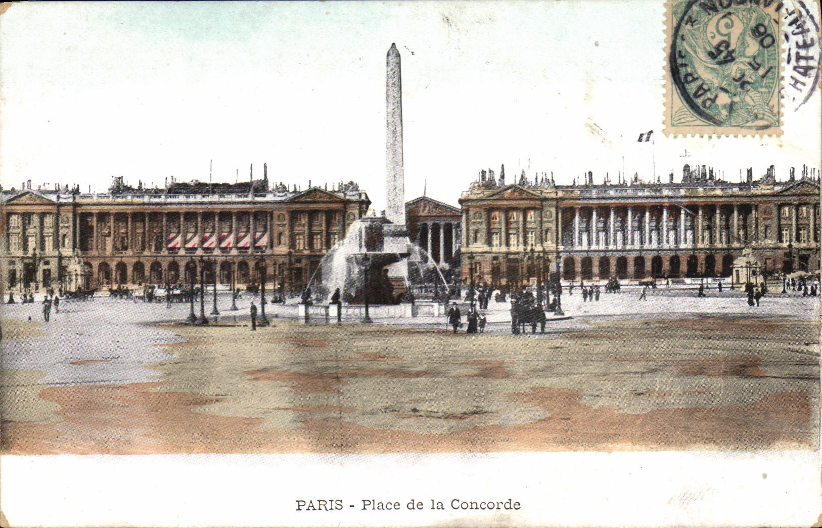 CPA Paris Place de la Concorde 