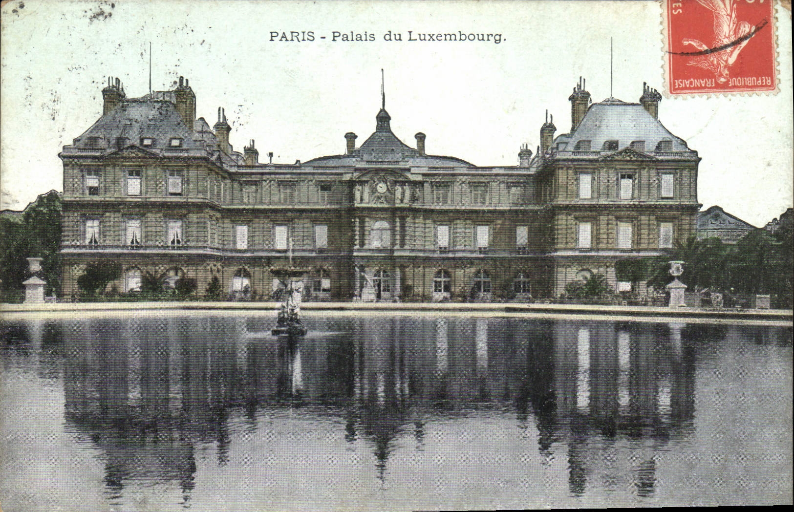 CPA Paris Palais du Luxembourg 