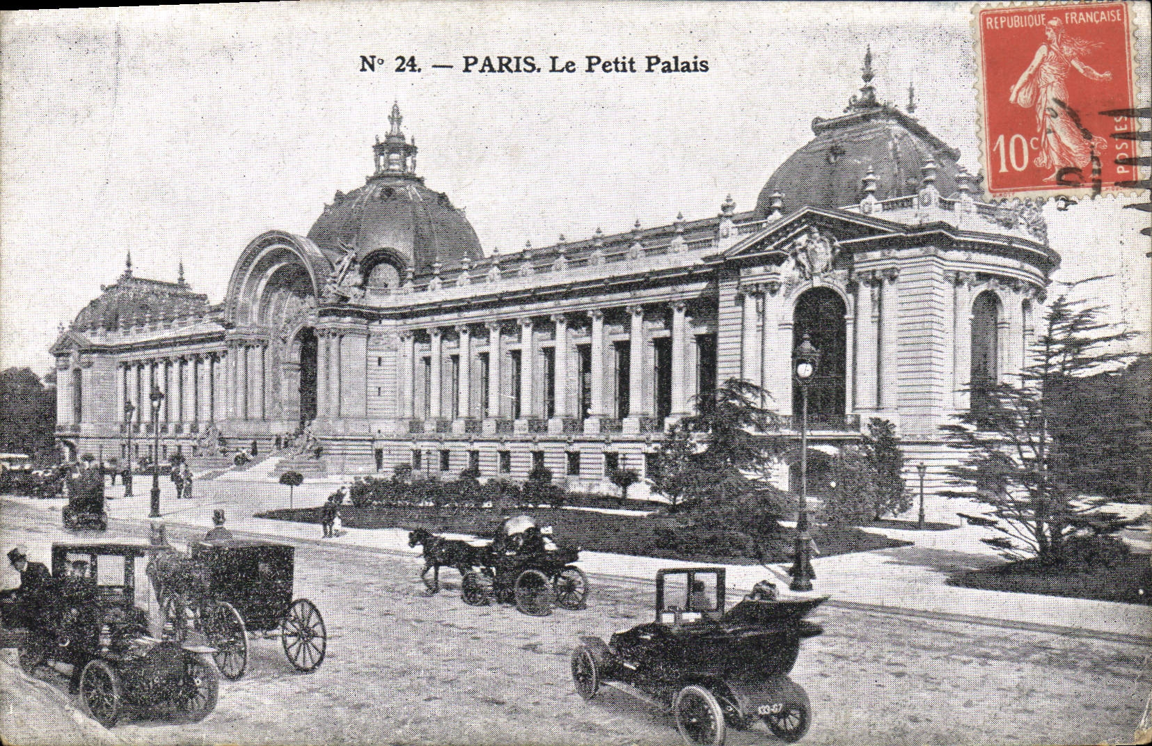 CPA Paris le Petit Palais 