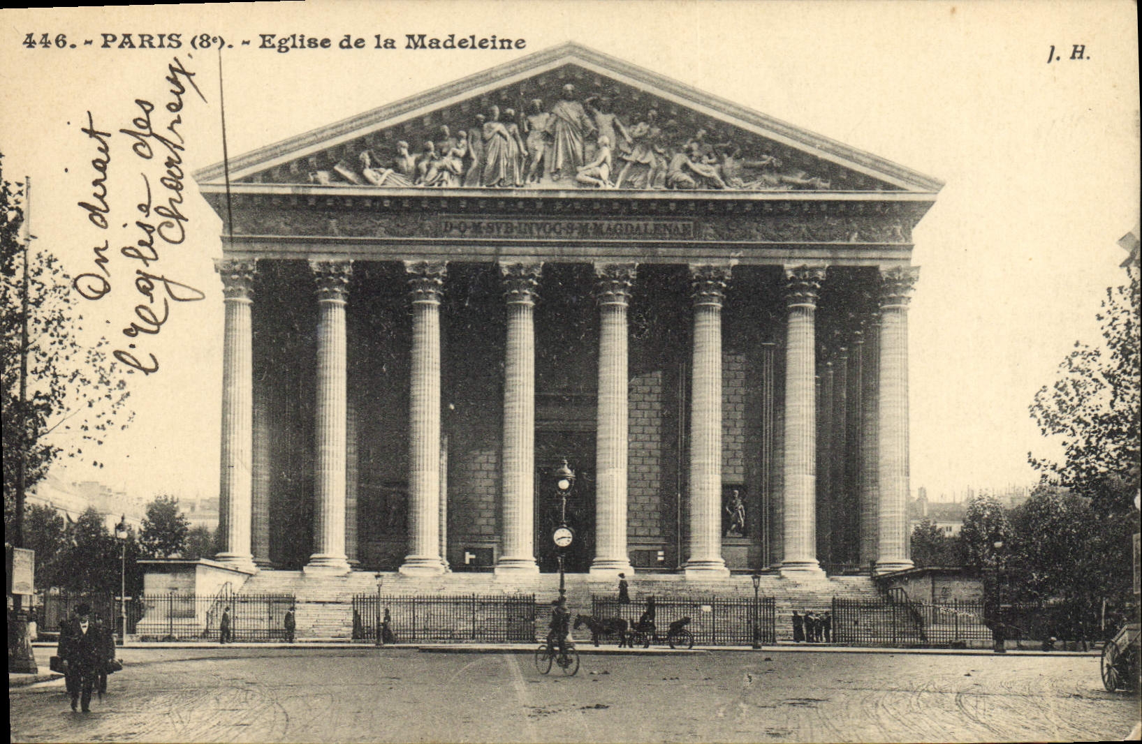 CPA Paris Eglise de la Madeleine 