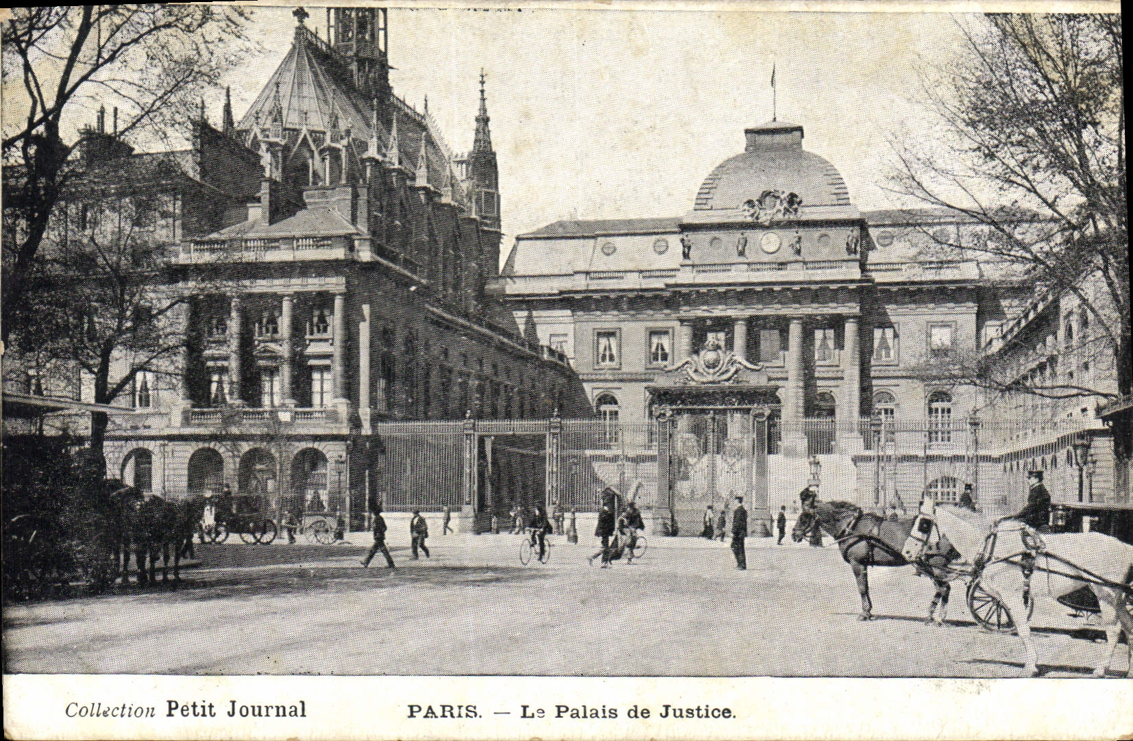 CPA Collection Petit Journal Paris Le Palais de Justice