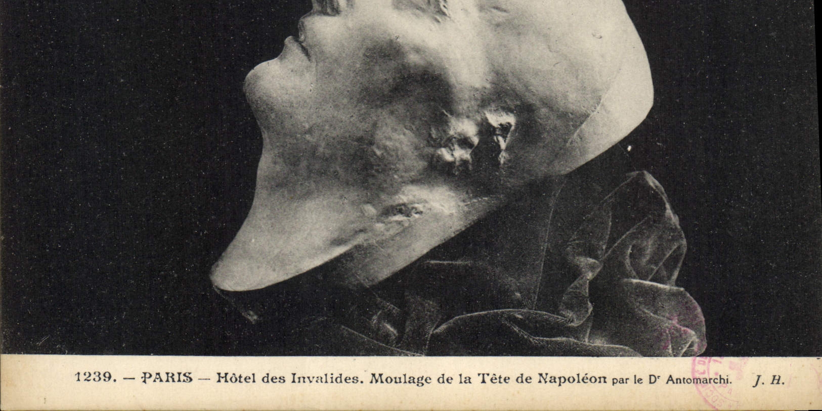 CPA Paris Hotel des Invalides Moulage de la Tete de Napoleon