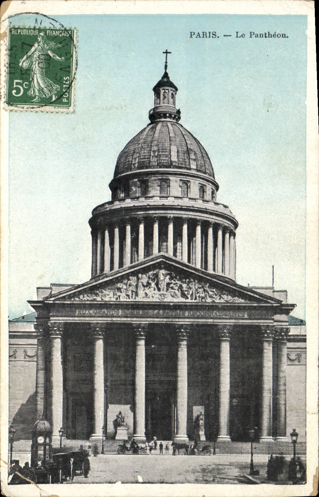 CPA Paris Le Pantheon 