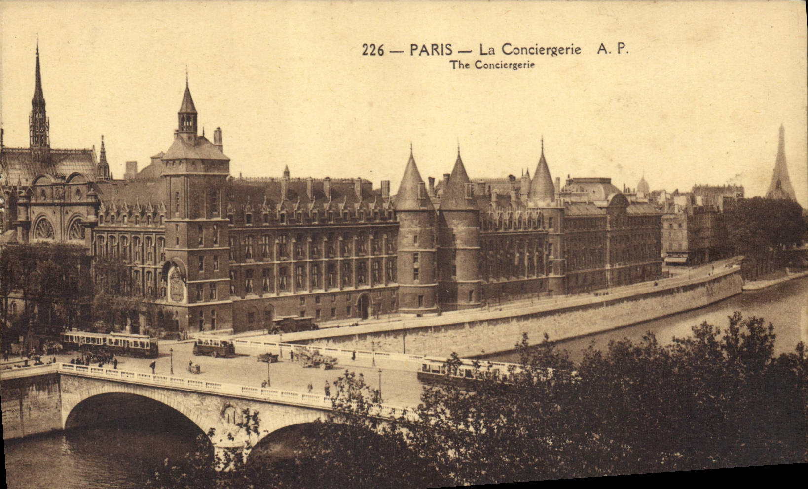 CPA Paris La Conciergerie 
