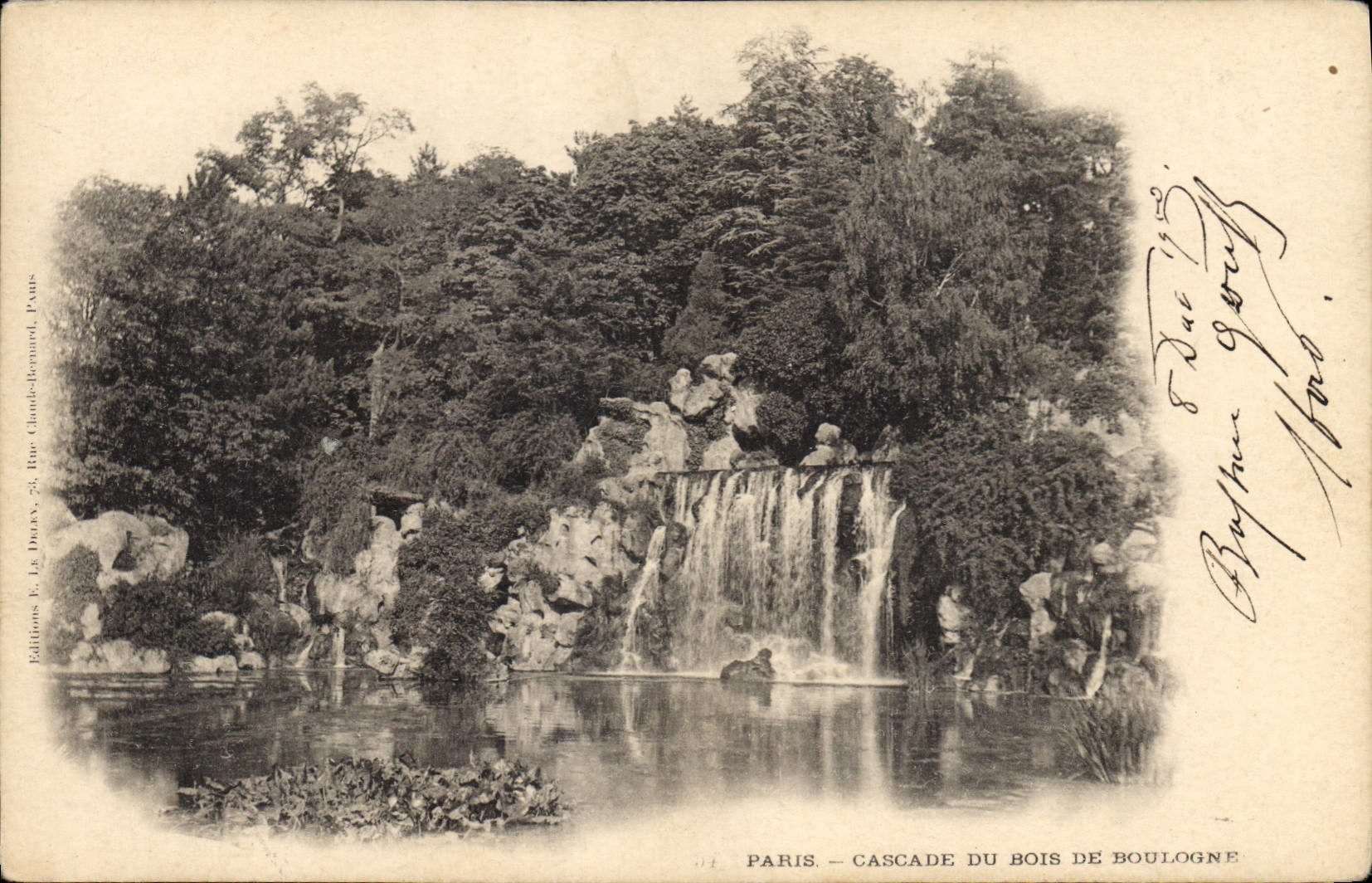 CPA Paris Cascade du Bois de Boulogne 