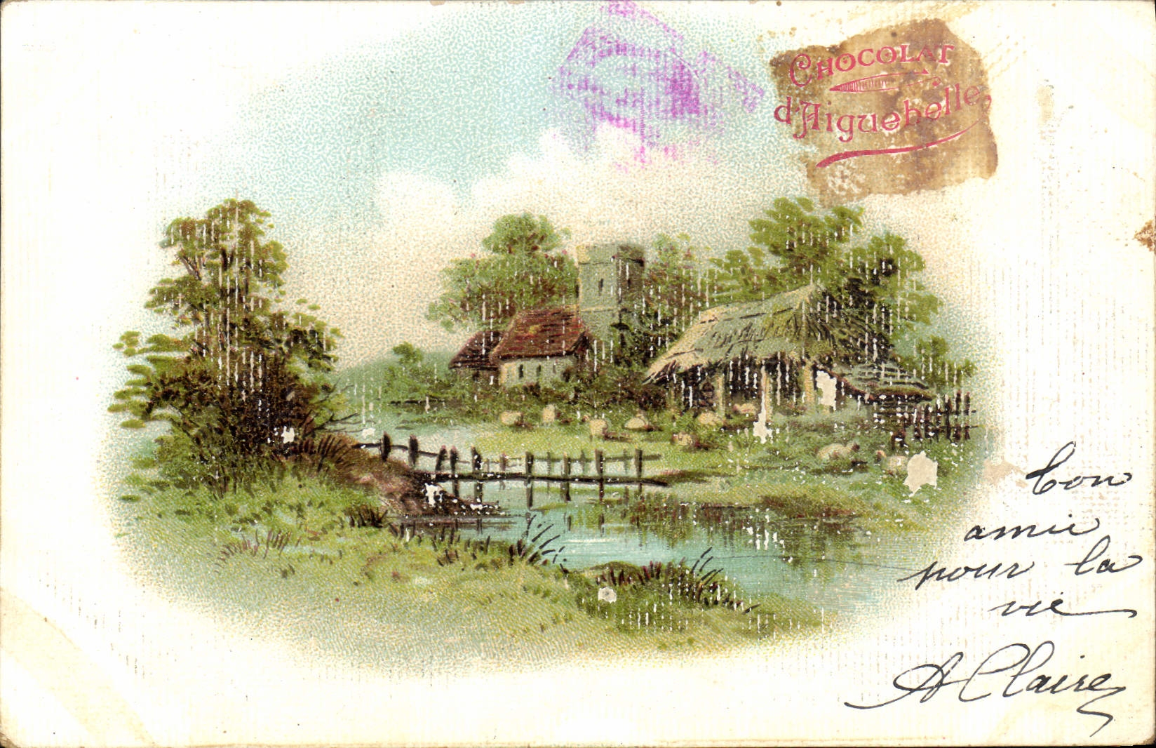 CPA Chocolat d'Aiguebelle 