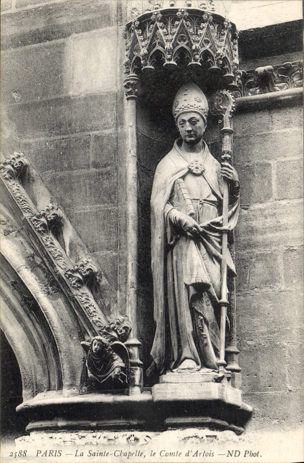 CPA Paris La Sainte Chapelle le Comte d'Artois 