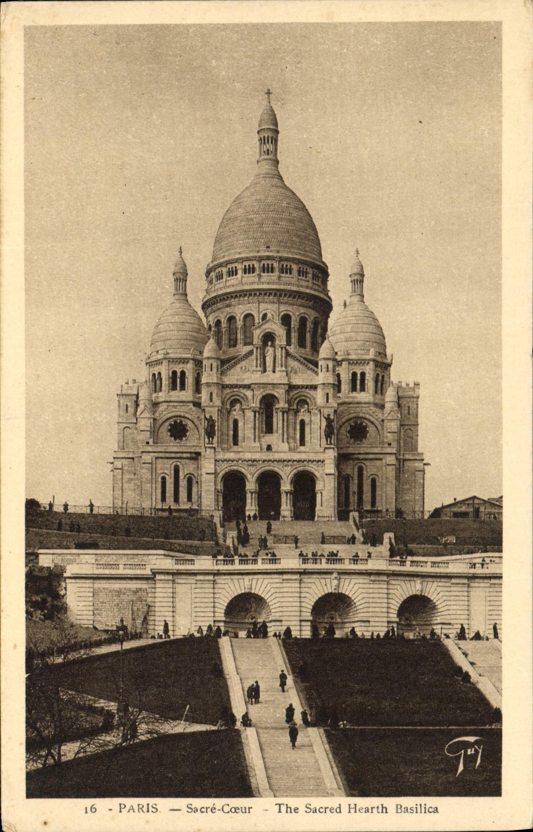 CPA Paris Sacre Coeur 