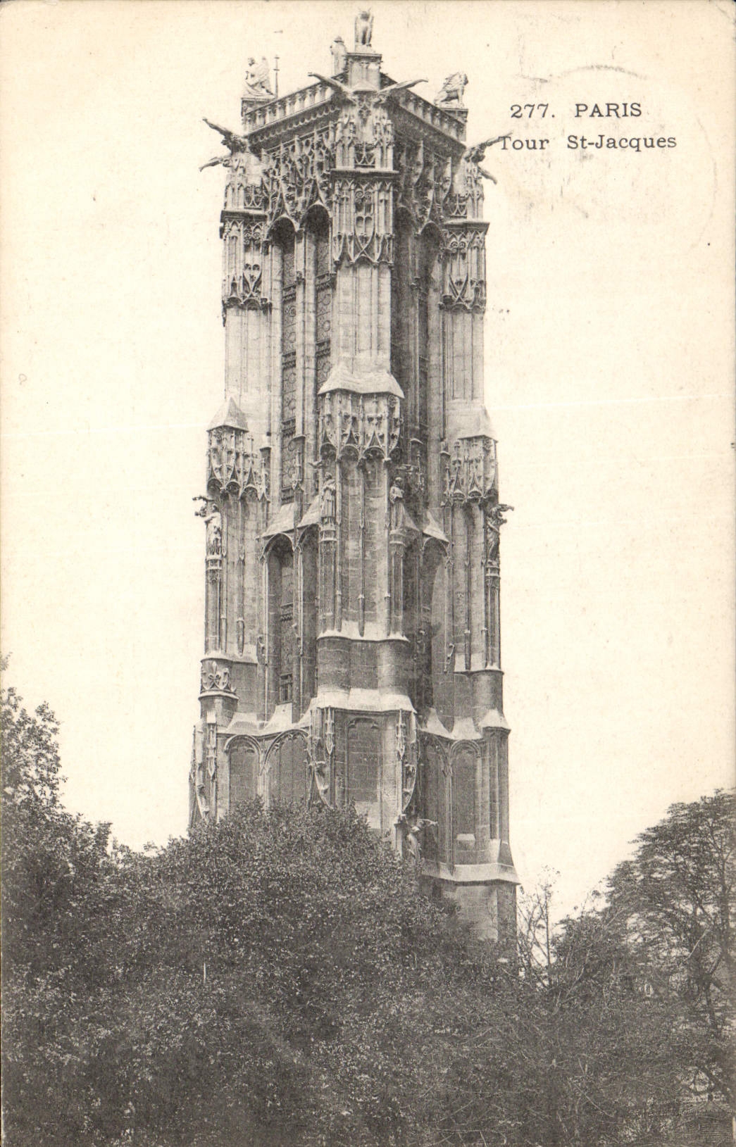 CPA Paris Tour St Jacques 