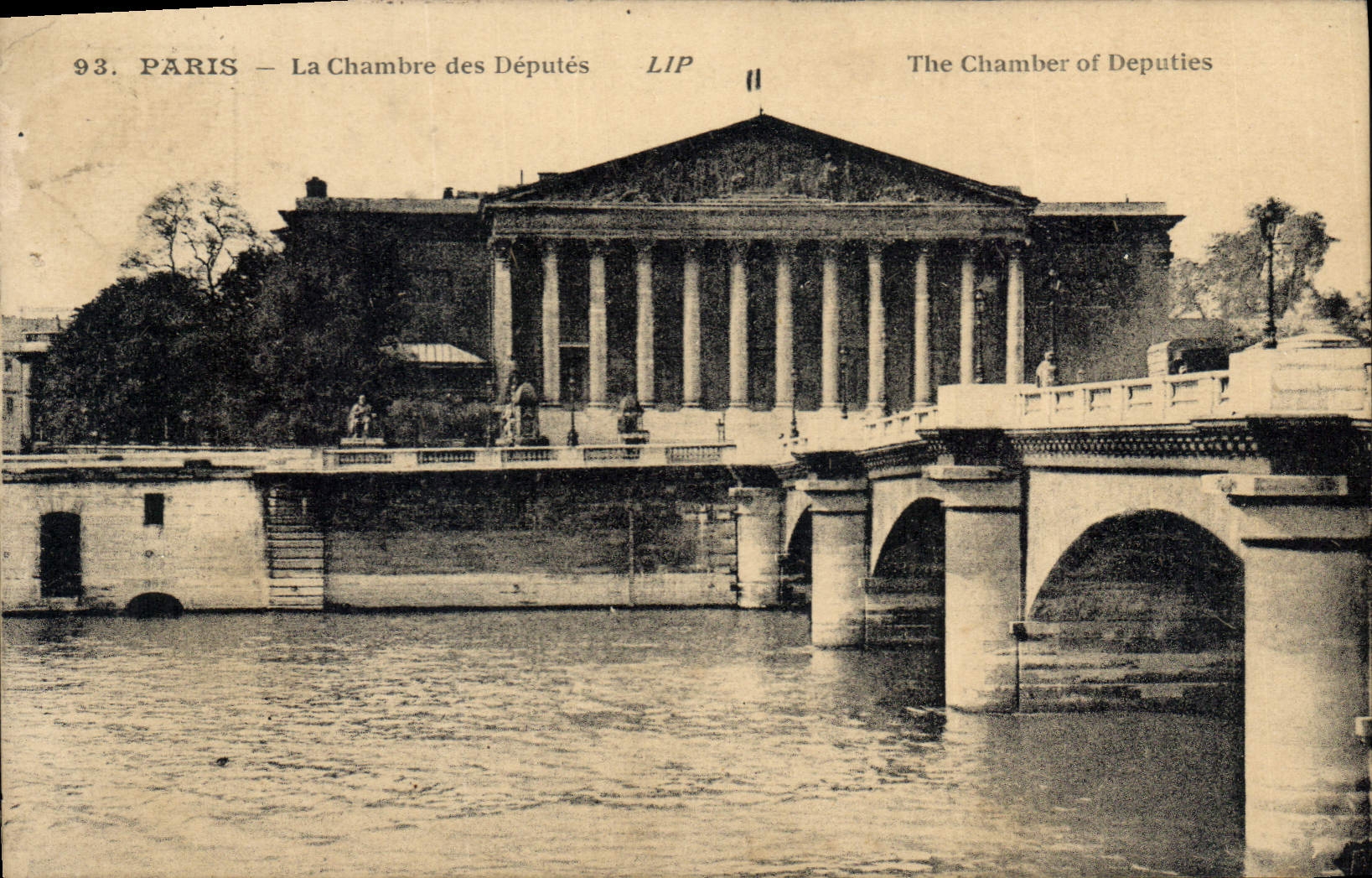 CPA Paris La Chambe des Deputes 