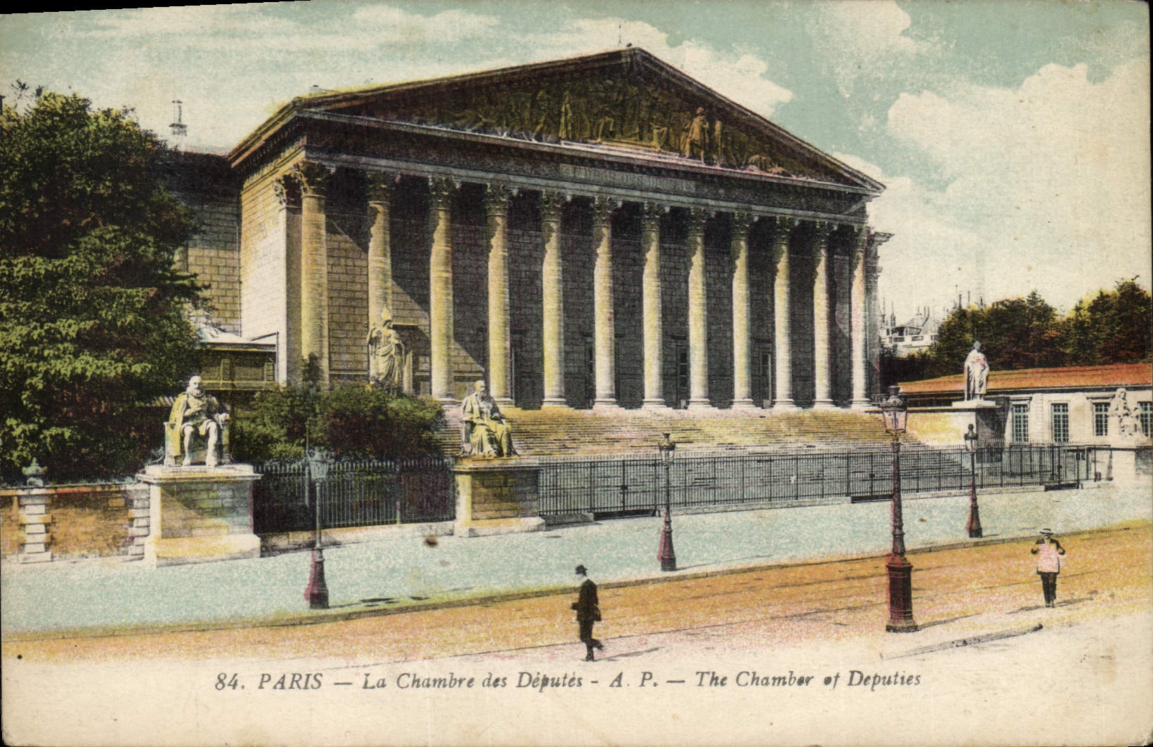 CPA Paris La Chambre des Deputes 