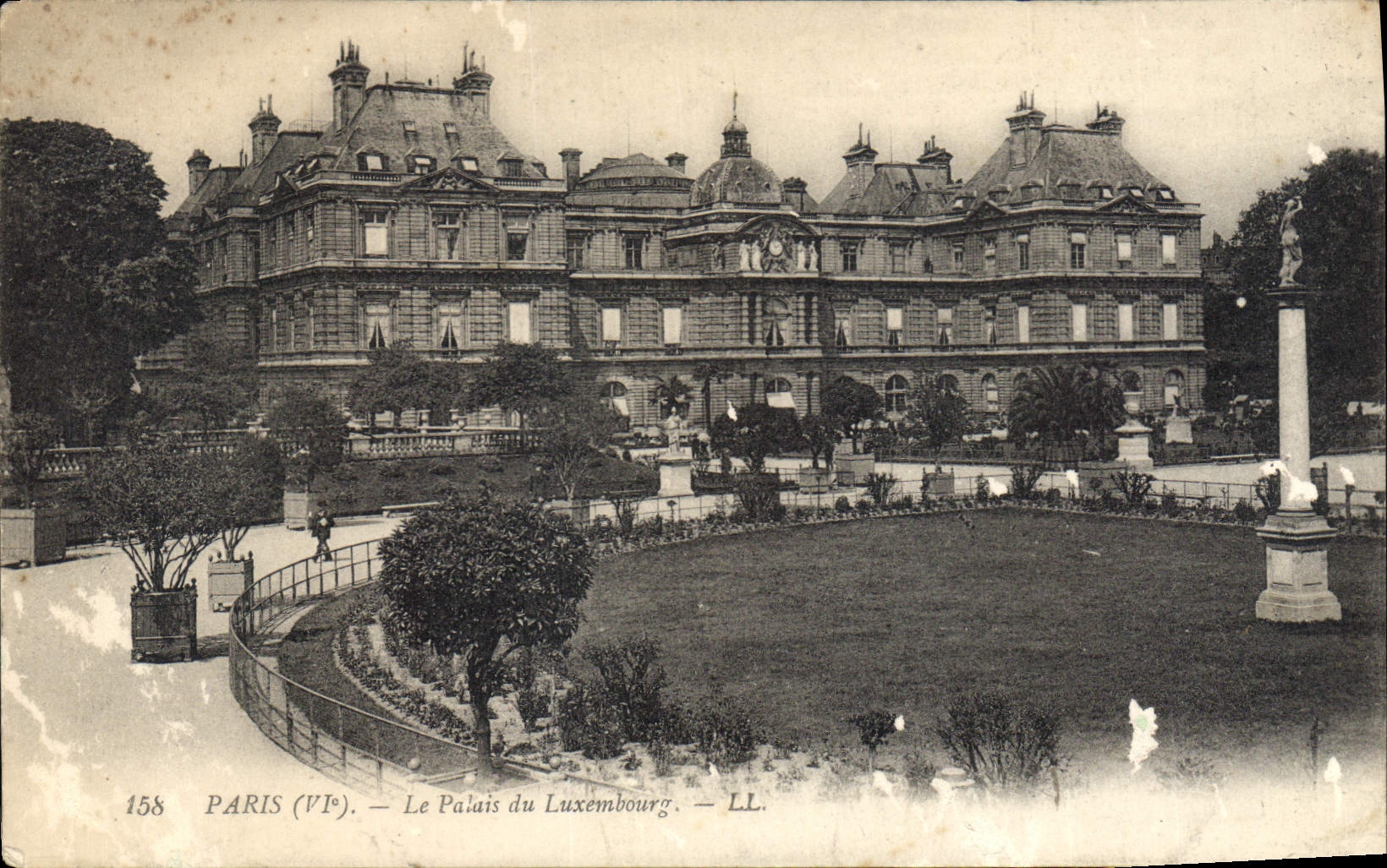 CPA Paris Le Palais du Luxembourg 