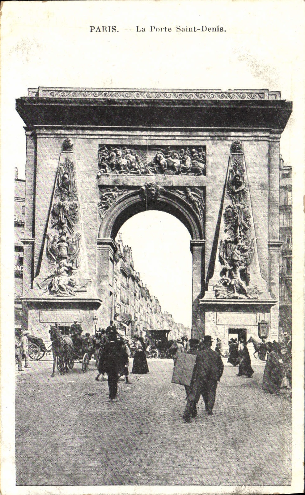 CPA Paris La Porte Saint Denis 