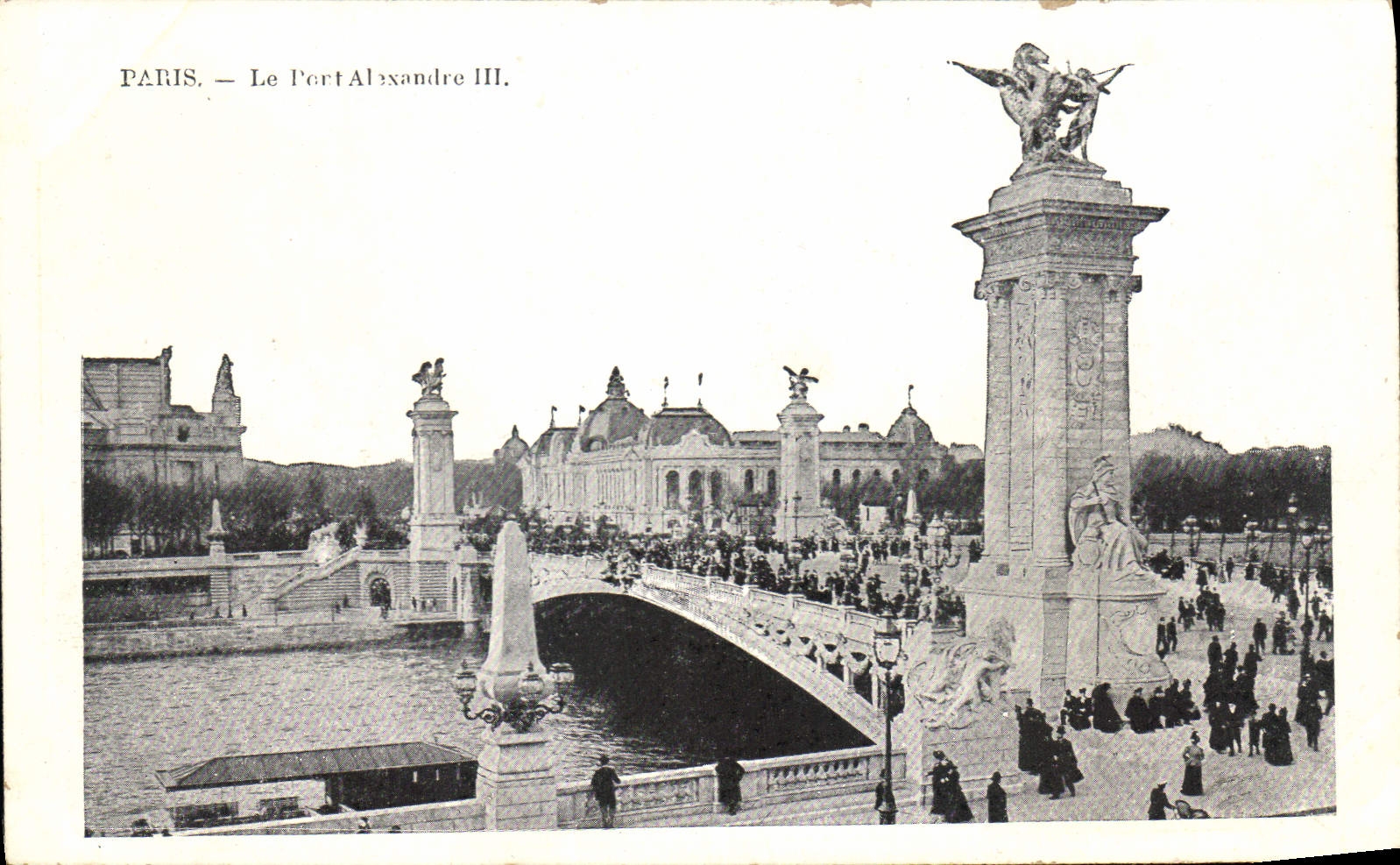 CPA Paris Le Port Alexandre III