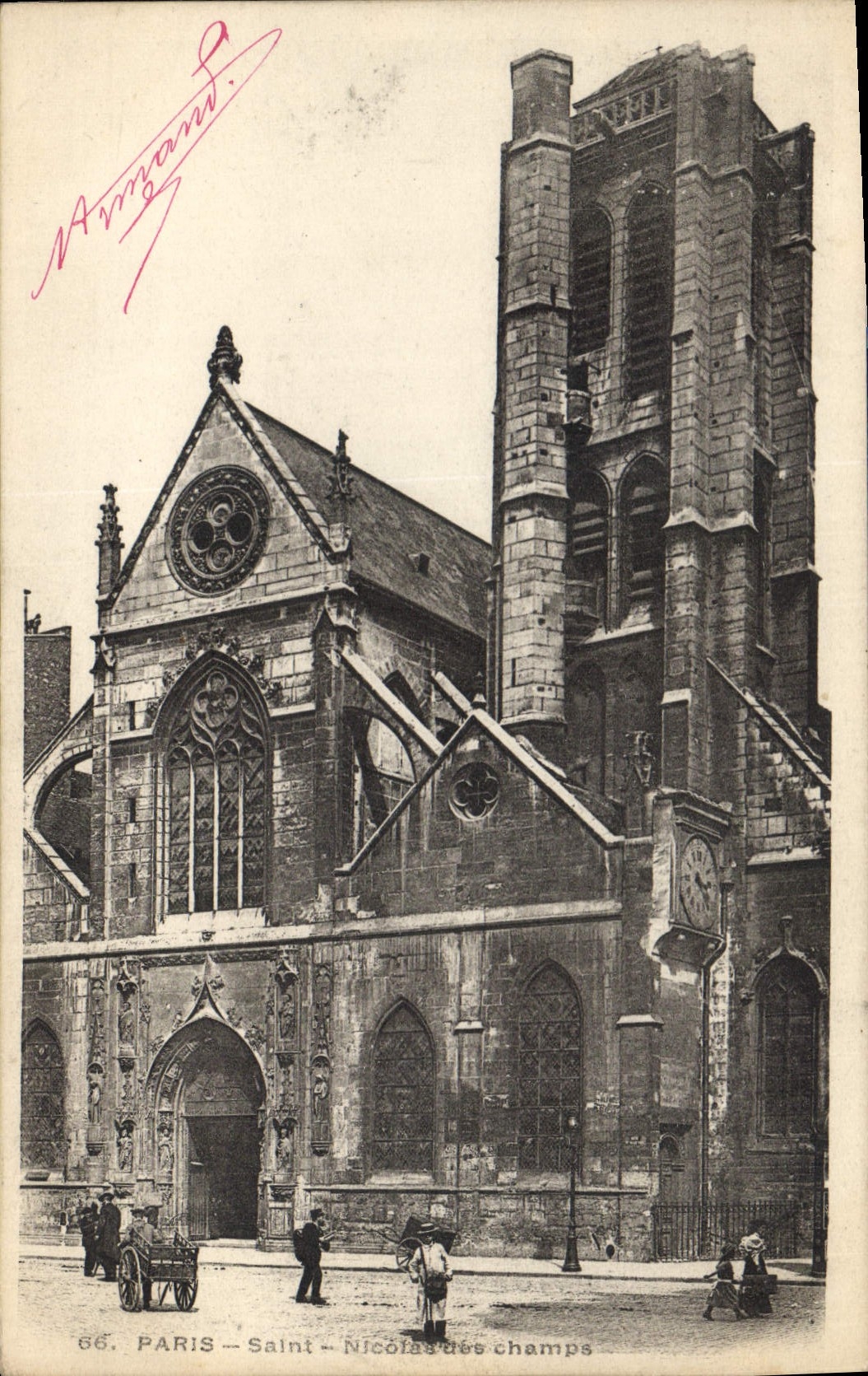 CPA Paris Saint Nicolas des champs 