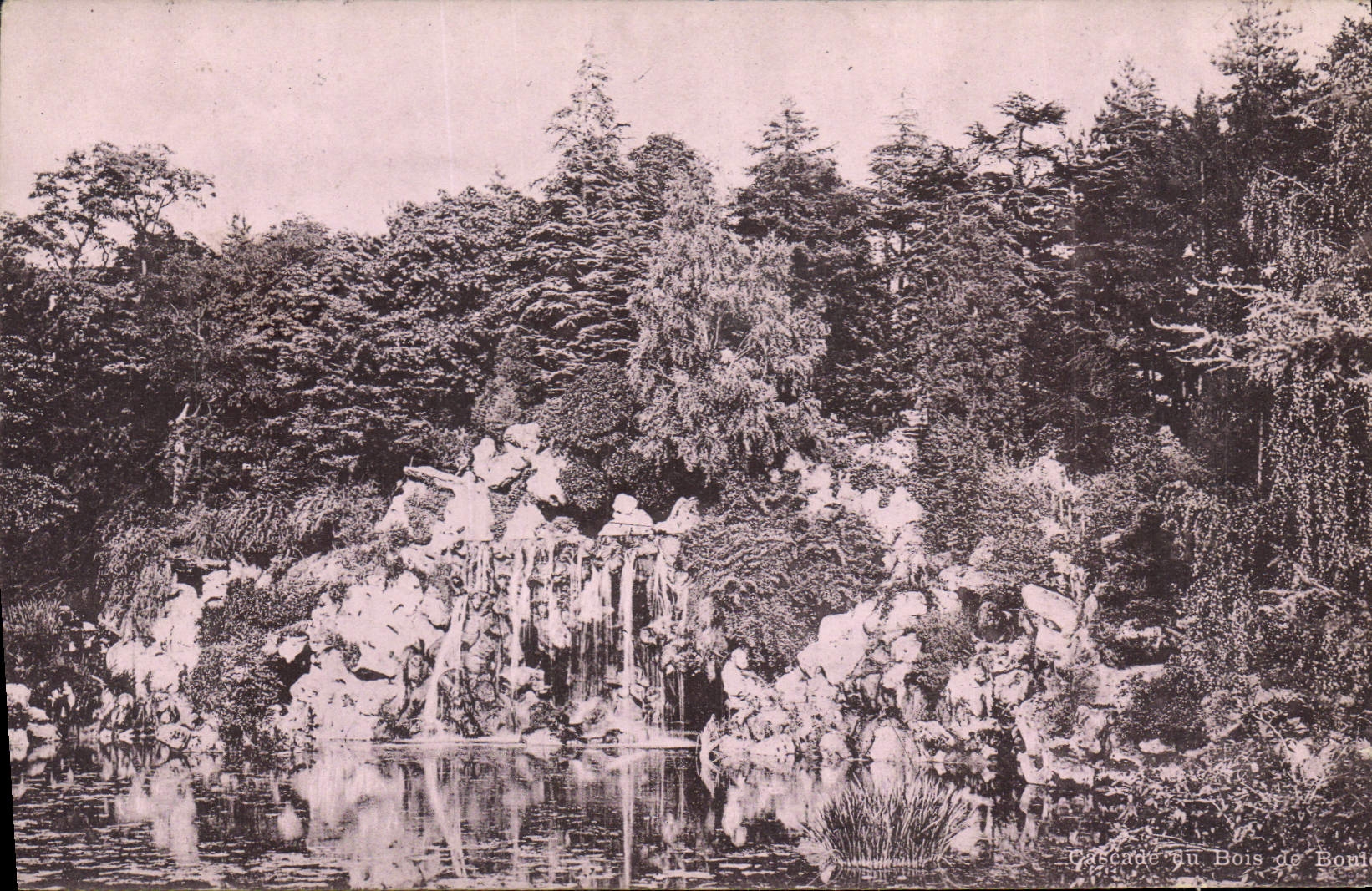 CPA Cascade du Bois de Boulogne