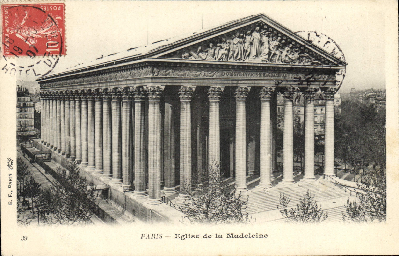 CPA Paris Eglise de la Madeleine 