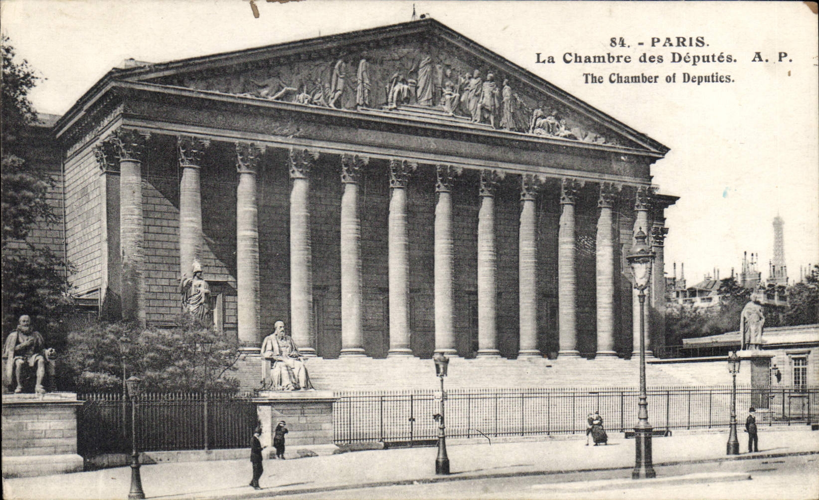 CPA Paris La Chambre des Deputes 