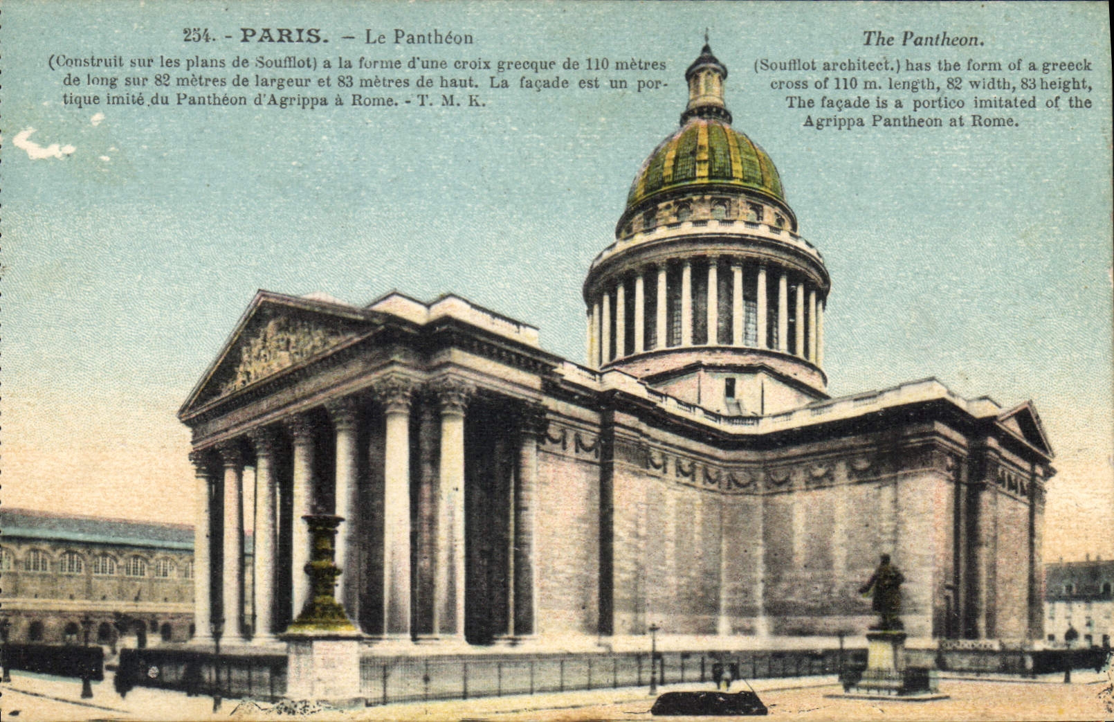 CPA Paris Le Pantheon 