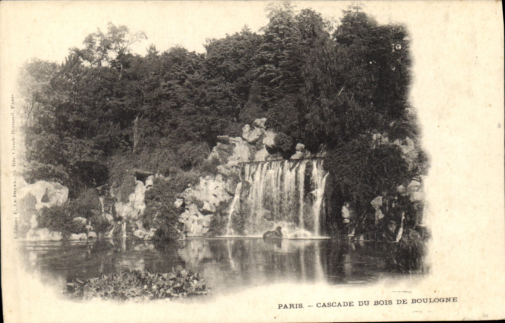 CPA Paris Cascade du Bois de Boulogne 