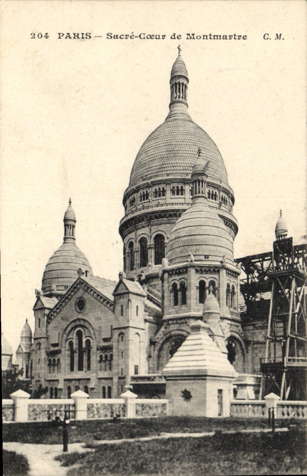 CPA Paris Sacre Coeur de Montmartre