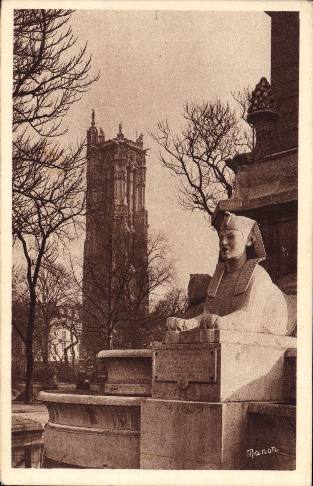 CPA Paris La Tour Saint Jacques 