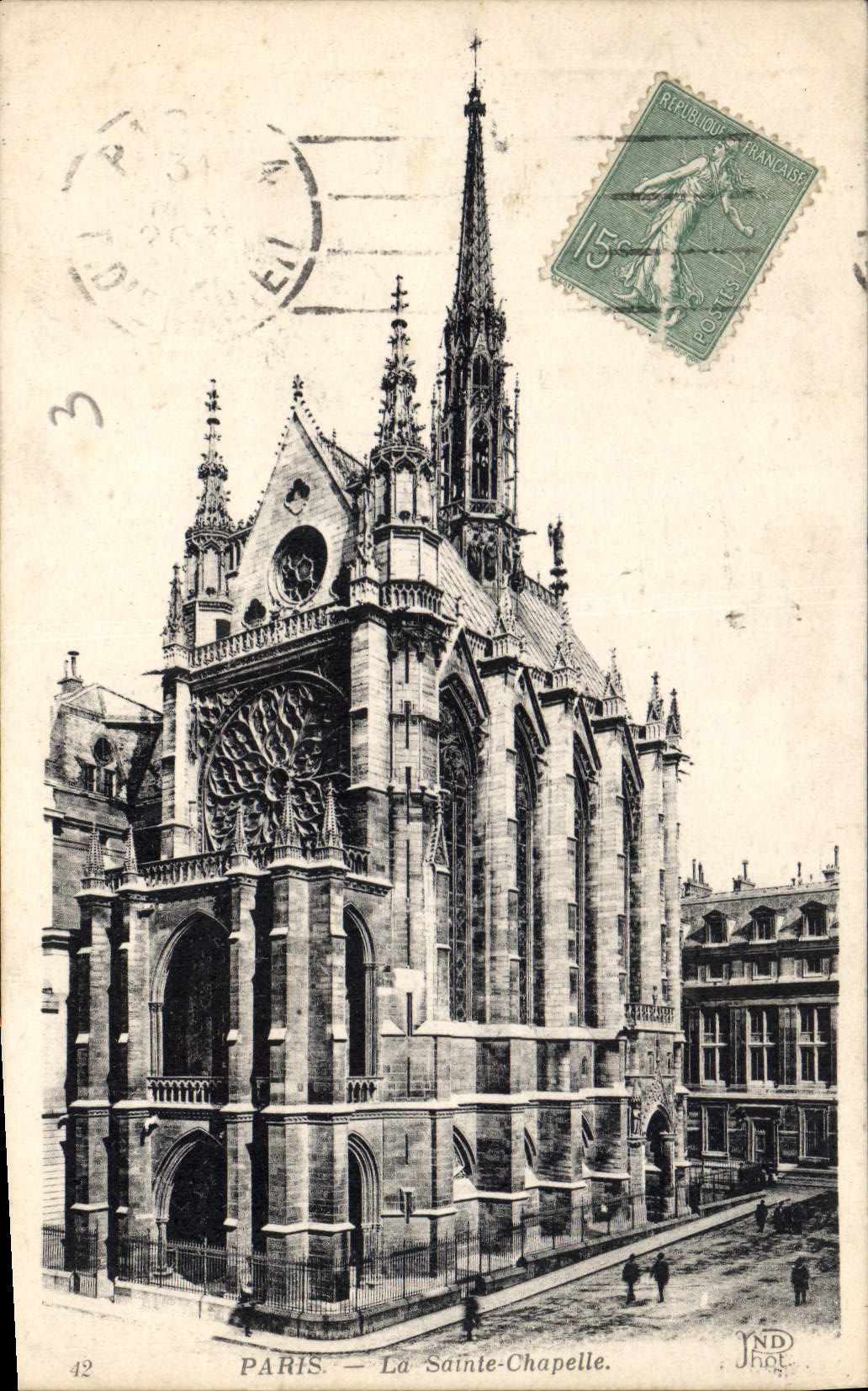 CPA Paris La Sainte Chapelle 