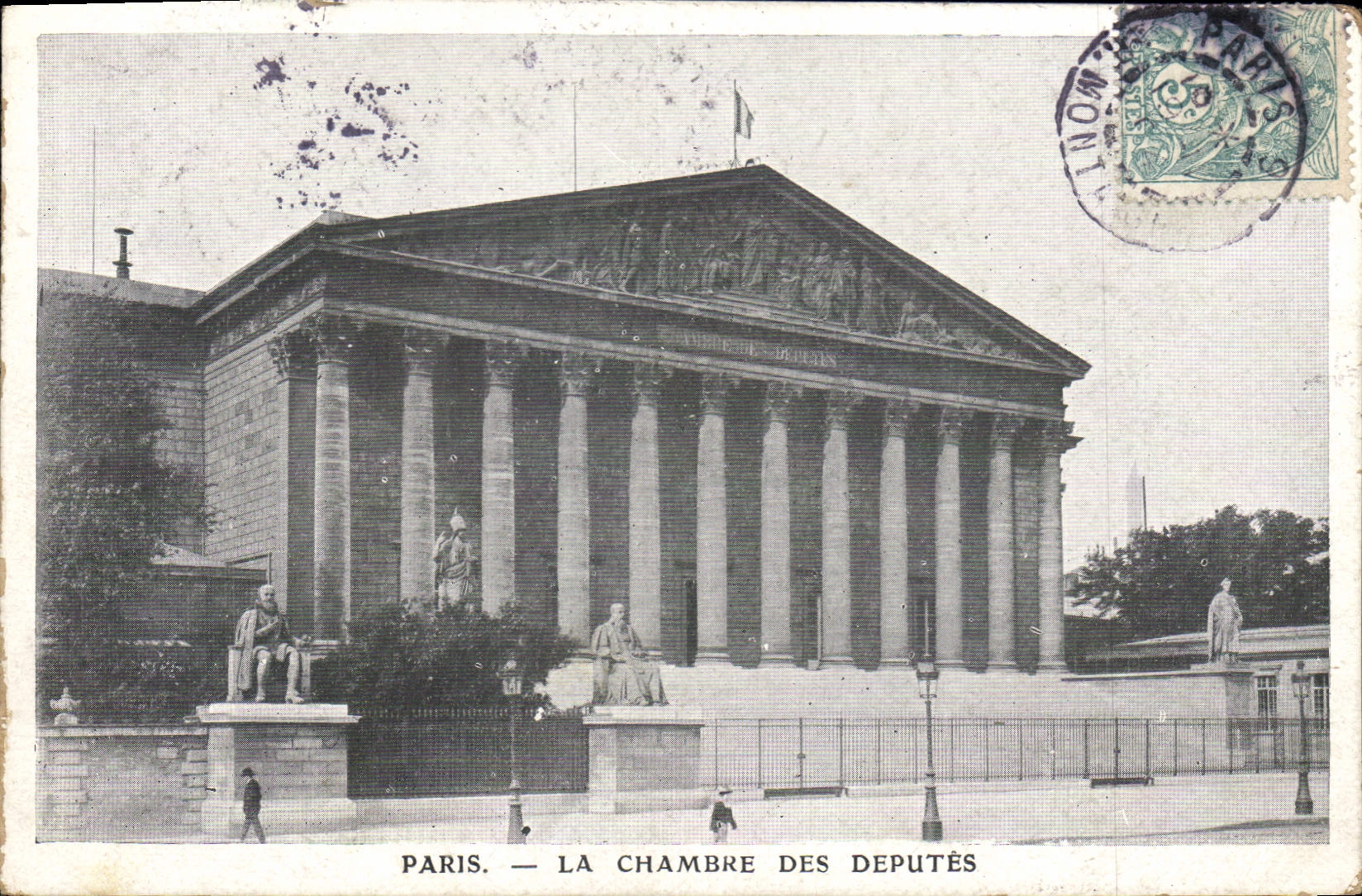 CPA Paris La Chambre des Deputes 